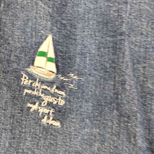 シナコバ SINA COVA 刺繍 ジップフライ デニムパンツ メンズ 96
