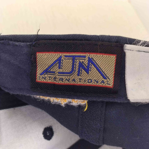 AJM ロゴ刺繍 キャップ メンズ
