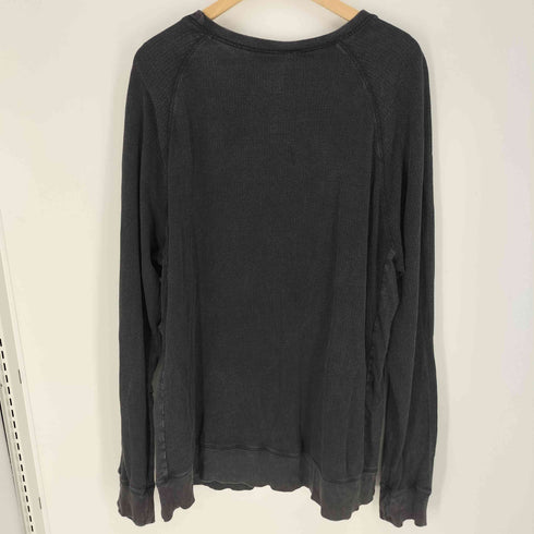 モッシモ MOSSIMO 製品染 鹿の子 ポケット L/S Tシャツ ビッグサイズ メンズ import:XXL