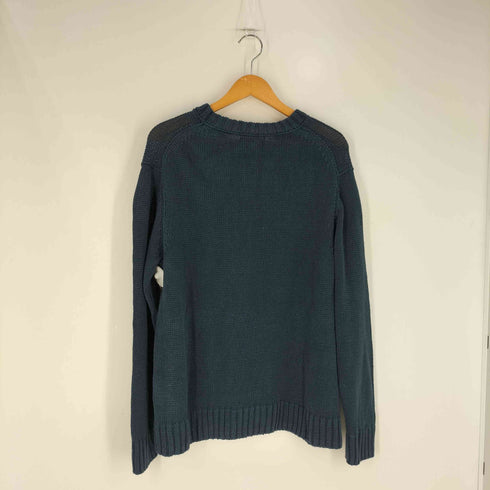バナナリパブリック BANANA REPUBLIC リネン100% メッシュニット メンズ import:L