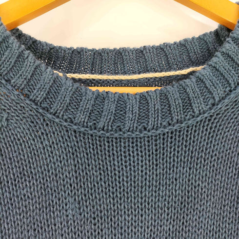 バナナリパブリック BANANA REPUBLIC リネン100% メッシュニット メンズ import:L