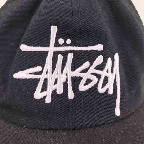 ステューシー Stussy ロゴ刺繍 6パネル キャップ メンズ