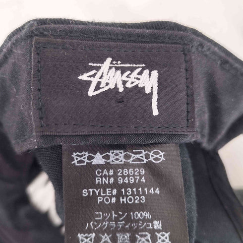 ステューシー Stussy ロゴ刺繍 6パネル キャップ メンズ