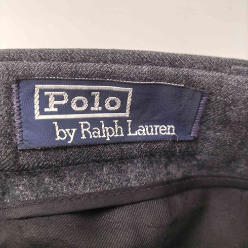 ポロバイラルフローレン Polo by RALPH LAUREN 80-90S サスペンダーボタン ウール コインポケット 2タック スラックス パンツ メンズ