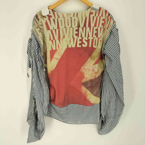 ヴィヴィアンウエストウッドマン Vivienne Westwood MAN LONDON ライカ期 オーブ刺繍 スリンガーゼシャツ ユニオンジャック メンズ 44