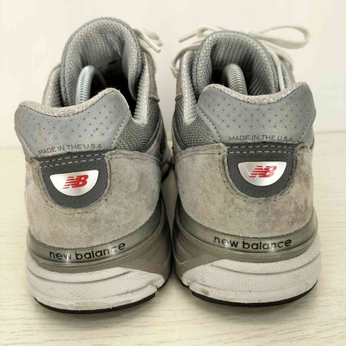 ニューバランス NEW BALANCE Made in USA 990V4 Grey Silver メンズ JPN:27