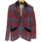 ヴィヴィアンウエストウッドマン Vivienne Westwood MAN 21AW タータンチェック ダブル ピークドラペルジャケット メンズ 44