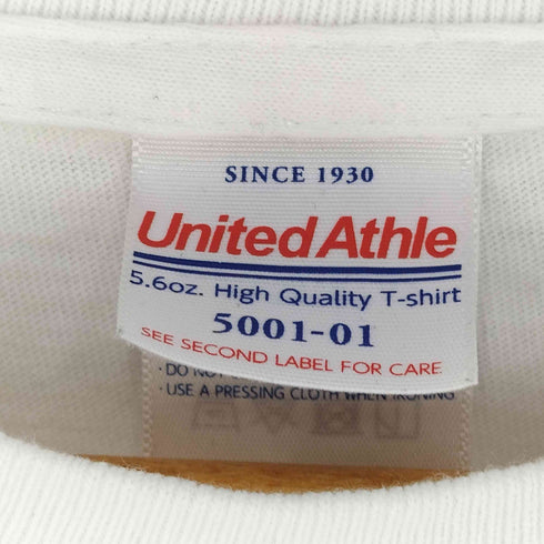 AOTL UNITED ATHLEボディ ONE MAN LIVE アーティストフォトプリント S/S クルーネック Tシャツ メンズ JPN:L