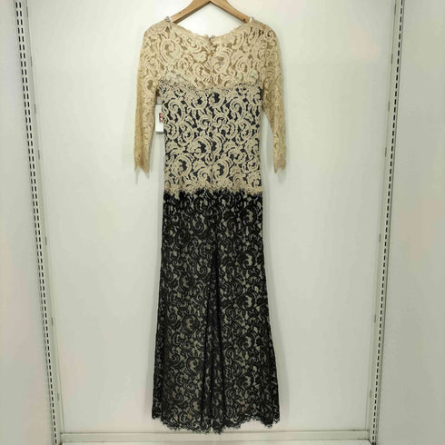 タダシショウジ TADASHI SHOJI フラワーパターン ジャガード レース ワンピース ドレス レディース JPN:2