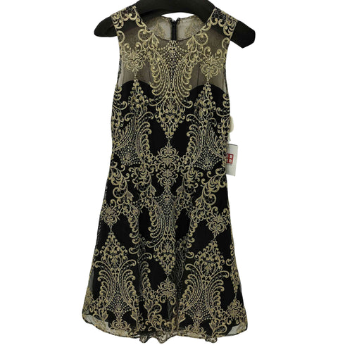 Marchesa Notte ノースリーブ ジャガード レース ワンピース ドレス レディース JPN:2