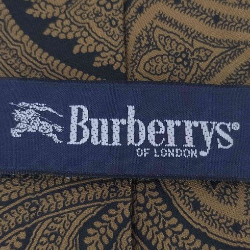 バーバリーズ BURBERRYS 90S シルク ペイズリーネクタイ メンズ