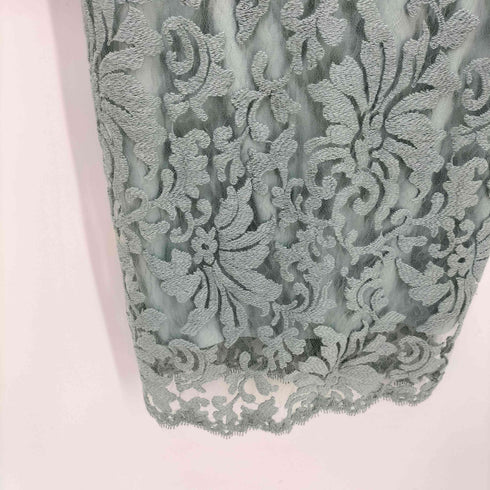 タダシショウジ TADASHI SHOJI フラワーパターン ジャガード レース ワンピース ドレス レディース JPN:4