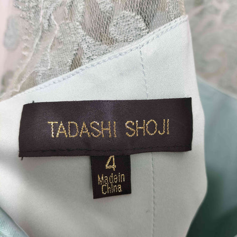 タダシショウジ TADASHI SHOJI フラワーパターン ジャガード レース ワンピース ドレス レディース JPN:4