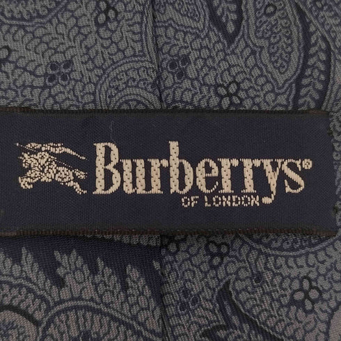 バーバリーズ BURBERRYS 90S ペイズリー シルク ネクタイ メンズ