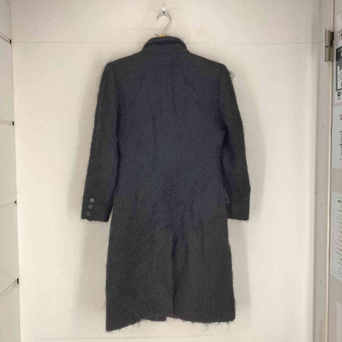 ドルチェアンドガッバーナ DOLCE&GABBANA made in italy ウールシャギーロングコート レディース EUR:40