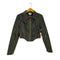 BUSHWICK LAUNDRY ジップアップフェイクレザージャケット レディース JPN:S