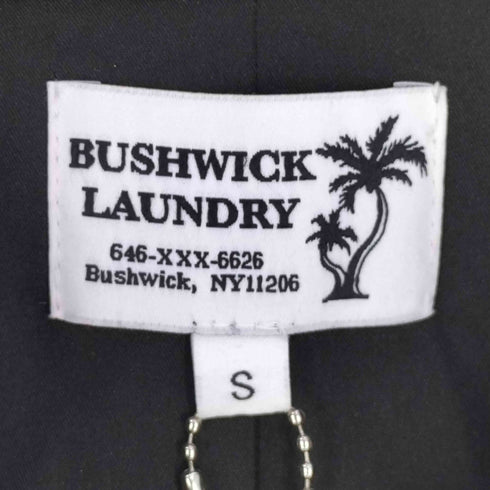 BUSHWICK LAUNDRY ジップアップフェイクレザージャケット レディース JPN:S