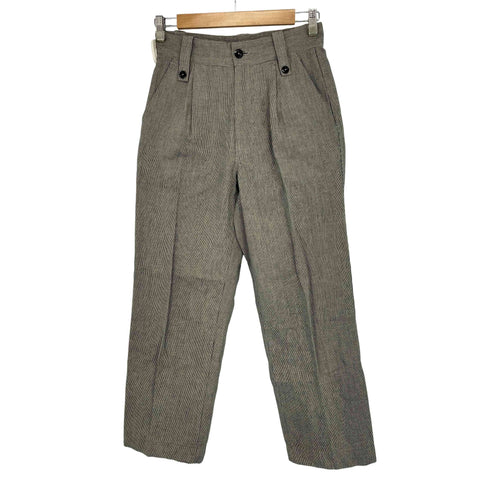 エムエイチエル MHL. CHEF CHECK COTTON LINEN コットンリネンパンツ レディース ONE SIZE