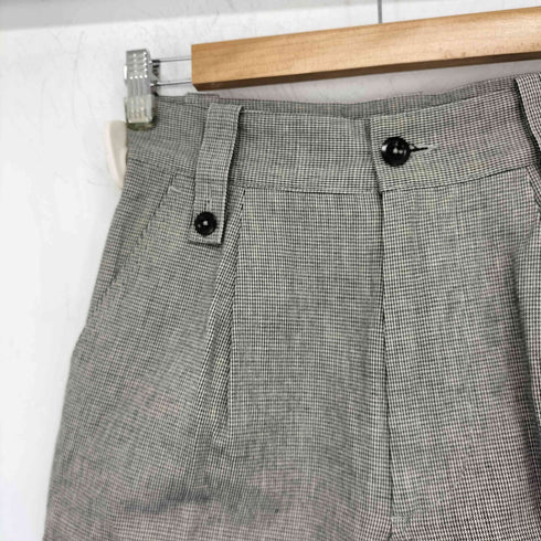 エムエイチエル MHL. CHEF CHECK COTTON LINEN コットンリネンパンツ レディース ONE SIZE
