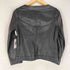 lamb leather イタリア製 ノーカラージャケット レディース JPN:M