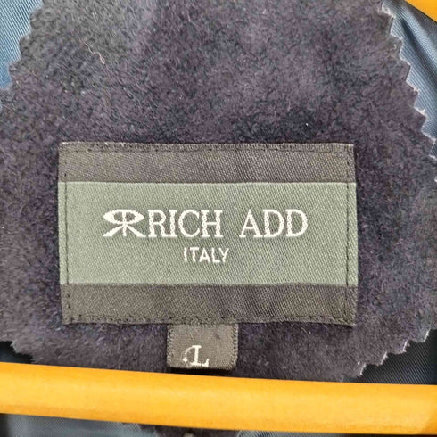 RICH ADD スエードテーラードジャケット メンズ JPN:L