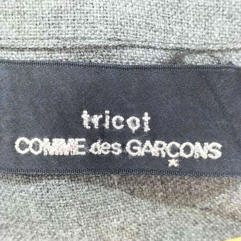 トリココムデギャルソン tricot COMME des GARCONS 90S~ ラップデザイン 変形ワンピース レディース