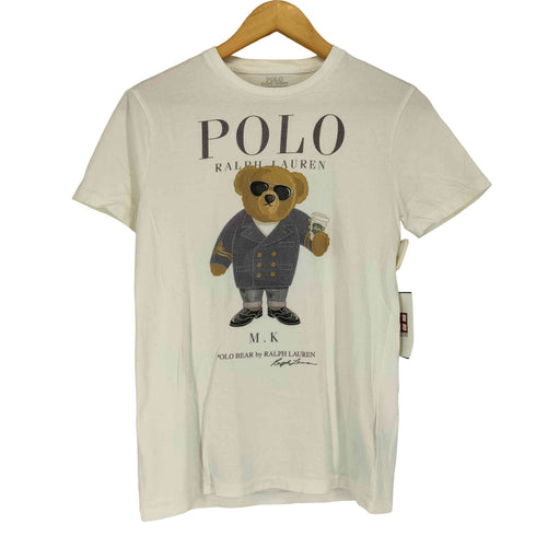 ポロラルフローレン POLO RALPH LAUREN CUSTOM SLIM FIT ポロベア ミレニアルベア Tシャツ レディース XS