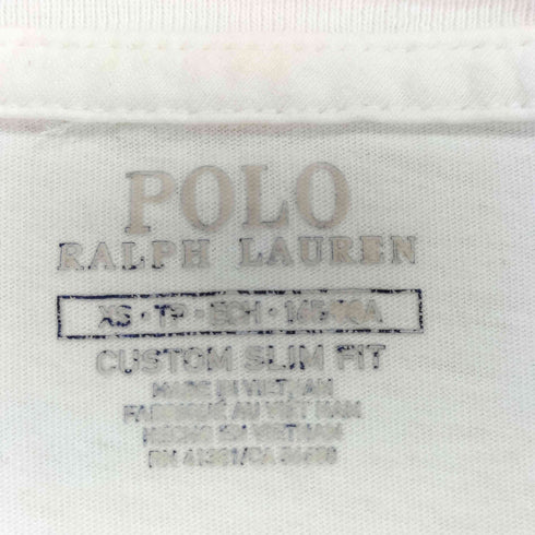 ポロラルフローレン POLO RALPH LAUREN CUSTOM SLIM FIT ポロベア ミレニアルベア Tシャツ レディース XS
