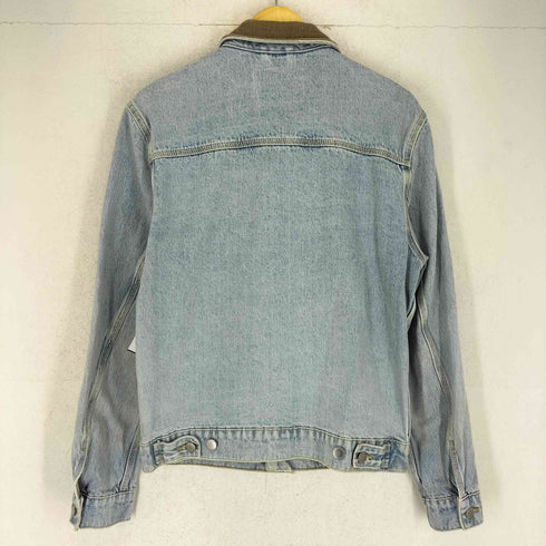 マンゴー MNG DENIMWEAR 襟コーデュロイ デニムトラッカージャケット メンズ JPN:S