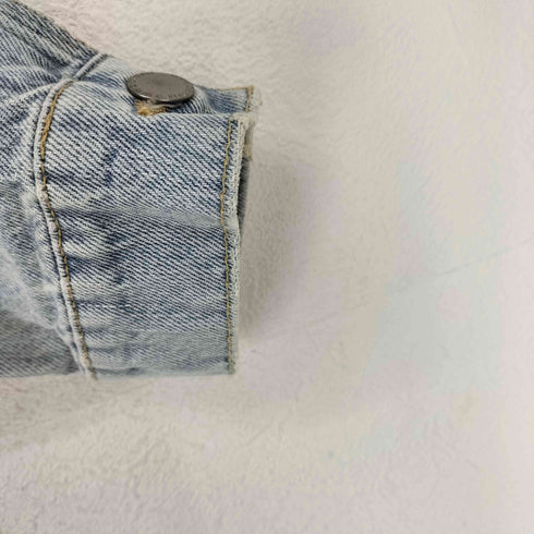 マンゴー MNG DENIMWEAR 襟コーデュロイ デニムトラッカージャケット メンズ JPN:S