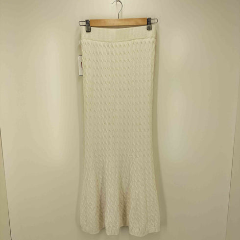 ジェンヌ JENNE スカート ケーブルニット レディース JPN:M