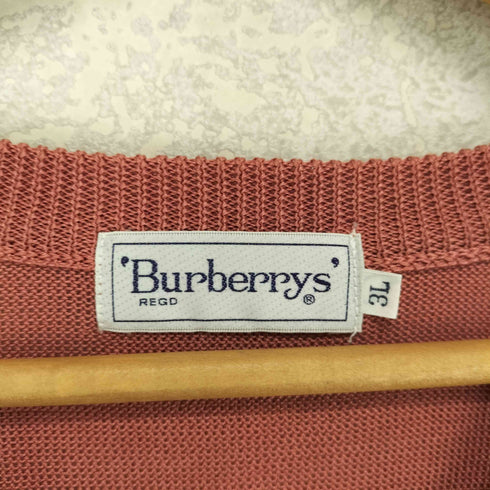 バーバリーズ BURBERRYS 白タグ コットン Vネックニット メンズ 3L