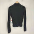 マウジー moussy BI COLOR ZIP UP RIB ニット レディース FREE