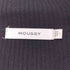 マウジー moussy BI COLOR ZIP UP RIB ニット レディース FREE