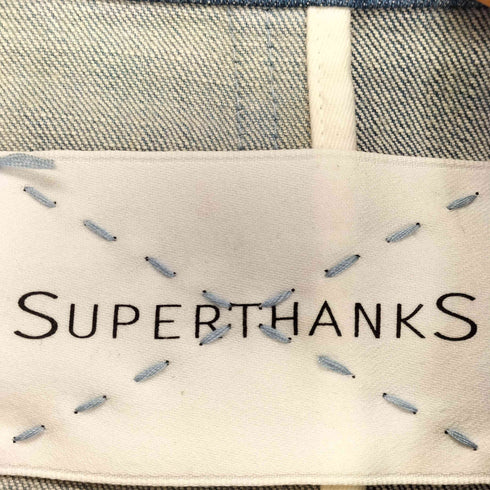 スーパーサンクス SUPERTHANKS パッチワークデニムジャケット メンズ JPN:S