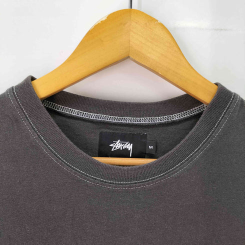 ステューシー Stussy Over Dyed Pocket 後染め ロングスリーブカットソー メンズ M