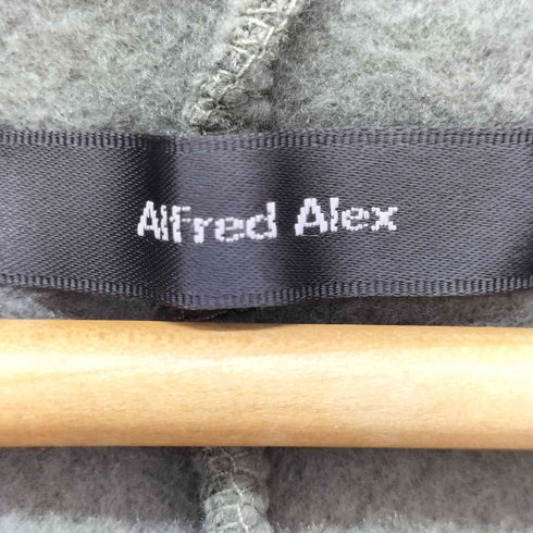 Alfred Alex Rubber Logo Zip Hoodie メンズ JPN:M