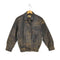 フルギ PELLE DONNA lamb leather 山羊革 比翼ジップレザージャケット レディース EUR:42