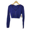 ザラ ZARA クロップドカーディガン レディース import:S