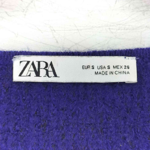 ザラ ZARA クロップドカーディガン レディース import:S