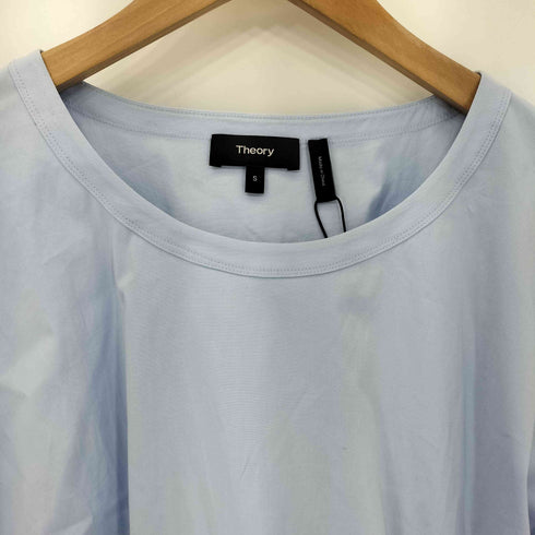 セオリー theory Women's Serah Stretch Cotton Top セラ ストレッチ コットン トップ レディース S