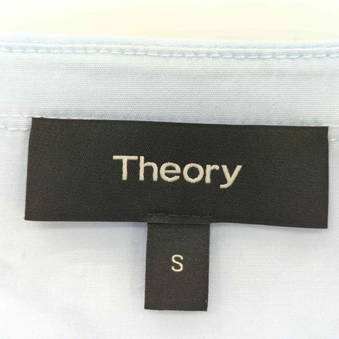 セオリー theory Women's Serah Stretch Cotton Top セラ ストレッチ コットン トップ レディース S