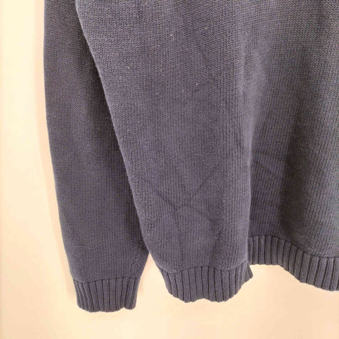エルエルビーン L.L.Bean 00s Vネック コットン ニット メンズ import:L