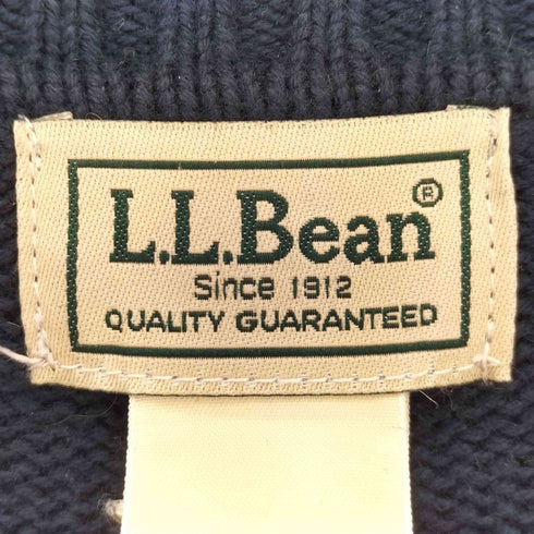 エルエルビーン L.L.Bean 00s Vネック コットン ニット メンズ import:L