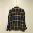オールウェイズアウトオブストック ALWAYS OUT OF STOCK バックロゴジップアップチェック柄シャツ メンズ import:L