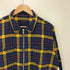 オールウェイズアウトオブストック ALWAYS OUT OF STOCK バックロゴジップアップチェック柄シャツ メンズ import:L
