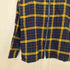 オールウェイズアウトオブストック ALWAYS OUT OF STOCK バックロゴジップアップチェック柄シャツ メンズ import:L