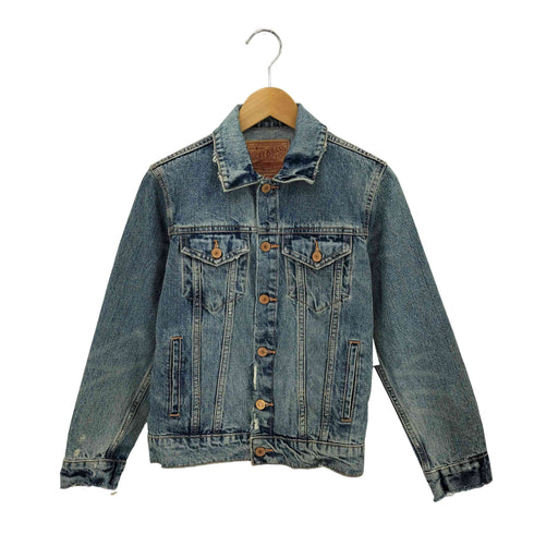 ラッキーブランド LUCKY BRAND フェード加工 クロップドデニムジャケット レディース XS