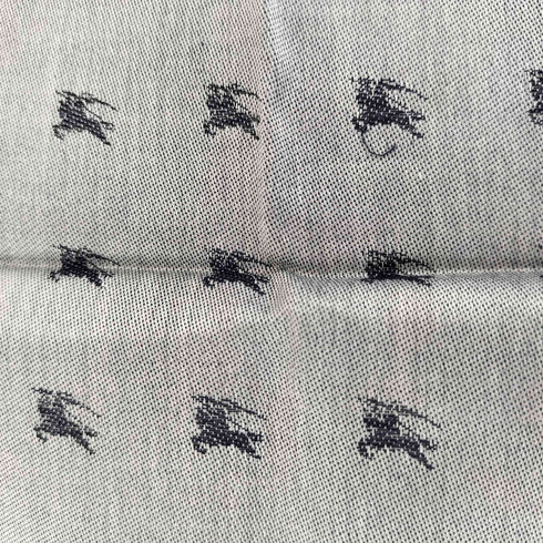 バーバリーロンドン BURBERRY LONDON 透かし ロゴ刺繍 ハンカチ メンズ
