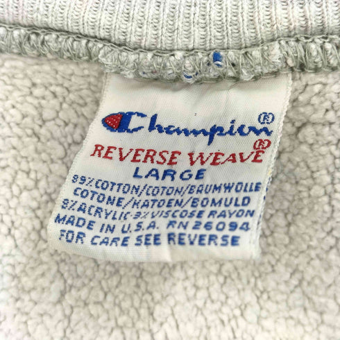 チャンピオン Champion REVERSE WEAVE 目付き スウェット リバースウィーブ メンズ import:L